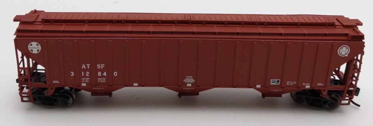 InterMountain 65361-13 N Scale ATSF Rib-Sided 3-Bay Hopper #312840 LN/Box