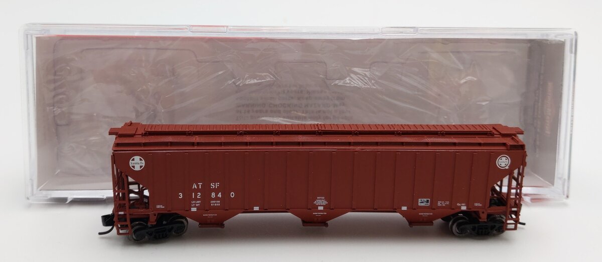 InterMountain 65361-13 N Scale ATSF Rib-Sided 3-Bay Hopper #312840 LN/Box