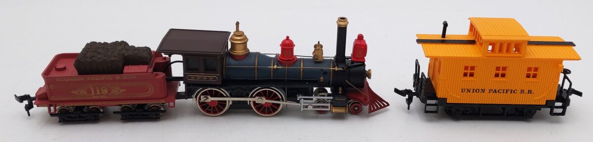 Bachmann 41051101 HO Locomotive w/Tender & Caboose Combo Set #119 (Set of 2) EX/Box