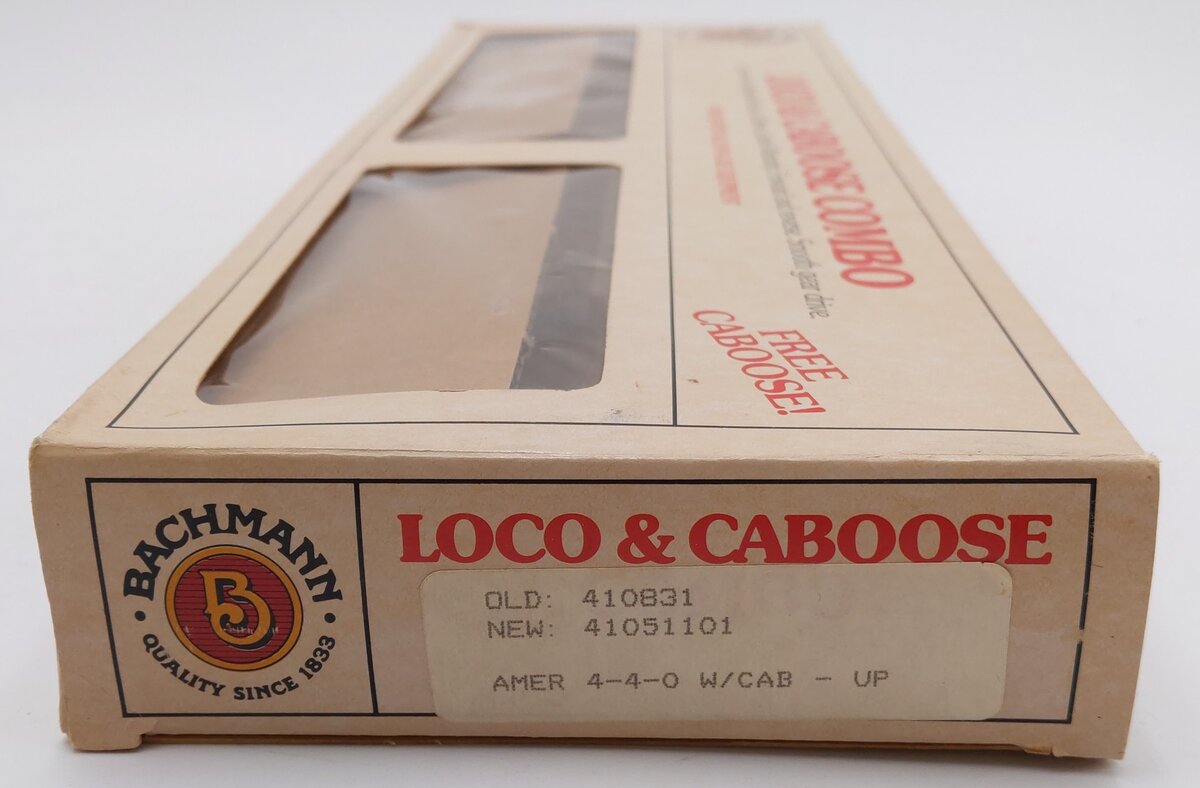 Bachmann 41051101 HO Locomotive w/Tender & Caboose Combo Set #119 (Set of 2) EX/Box