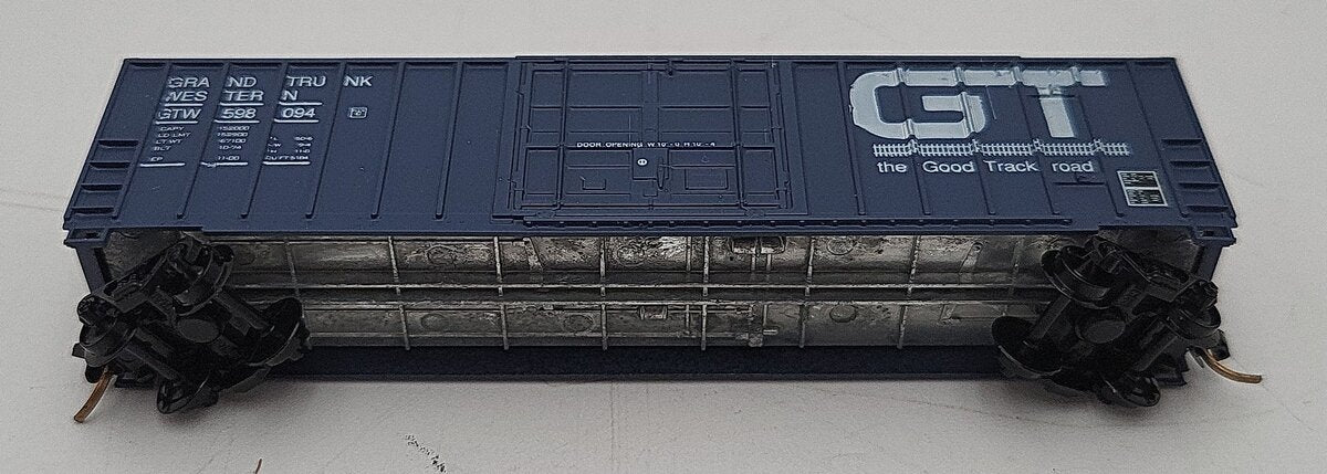 Roundhouse 8362 N Scale Grand Trunk Western 50' FMC Boxcar #598094 LN/Box