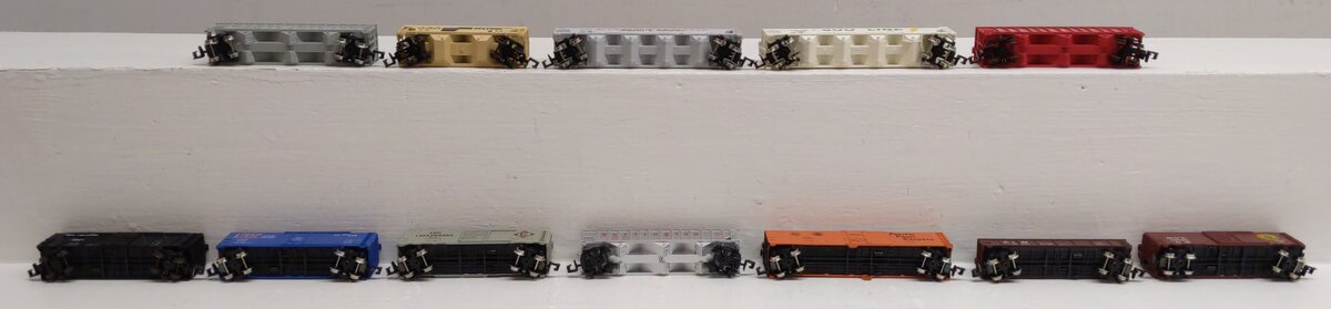 Atlas Assorted N Scale Freight Cars [12] EX/Box