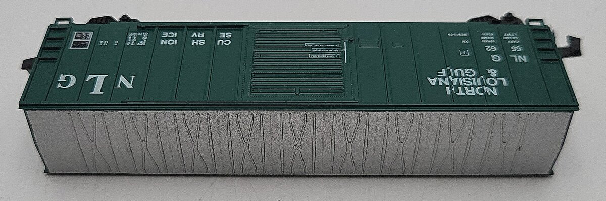 Roundhouse 8857 N Scale 50' North Louisiana & Gulf Boxcar #5562 LN/Box