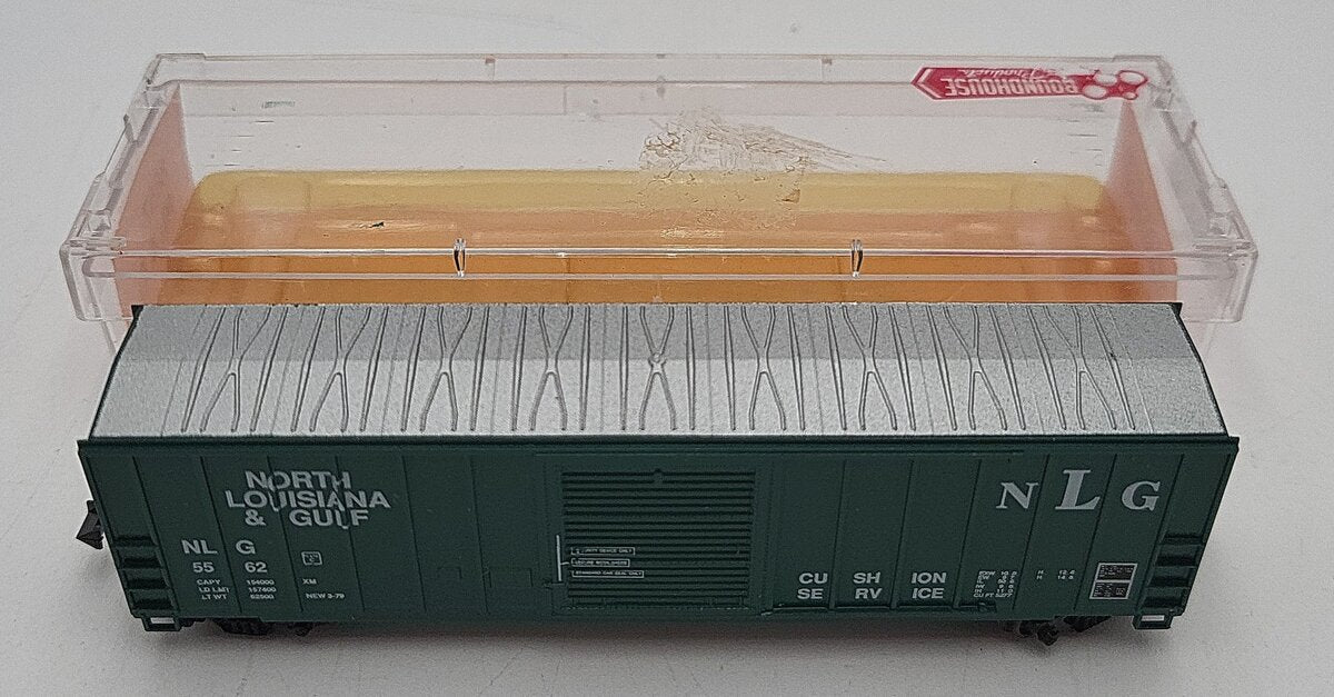 Roundhouse 8857 N Scale 50' North Louisiana & Gulf Boxcar #5562 LN/Box