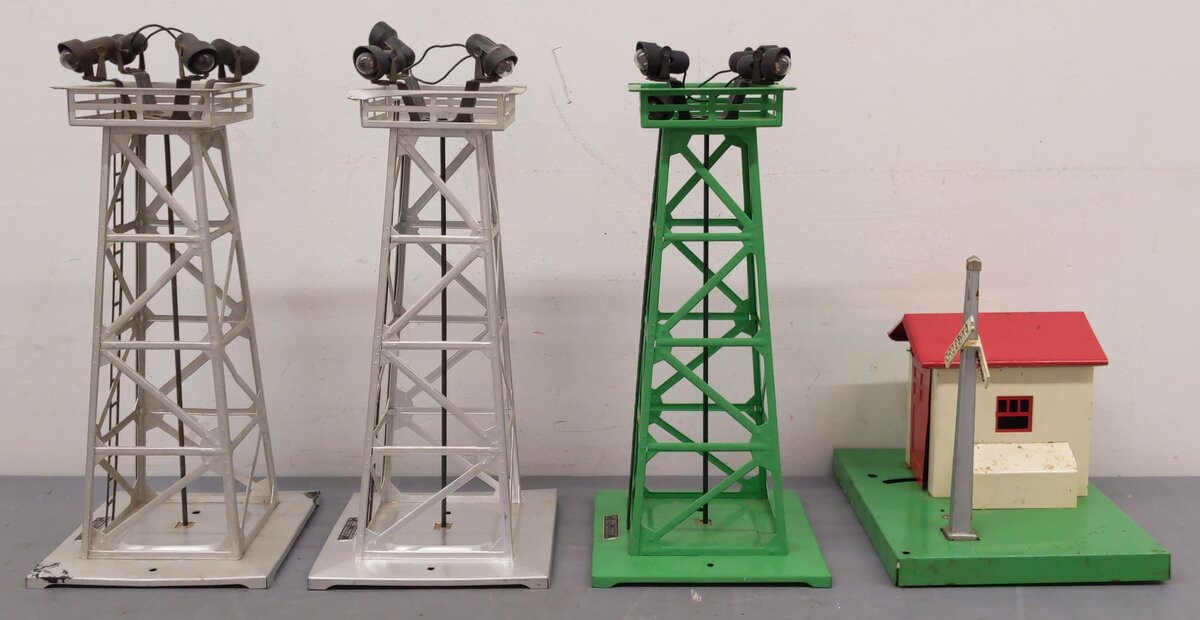 Lionel Vintage O Accessories: 45N, 395, 395, 395 [4] EX