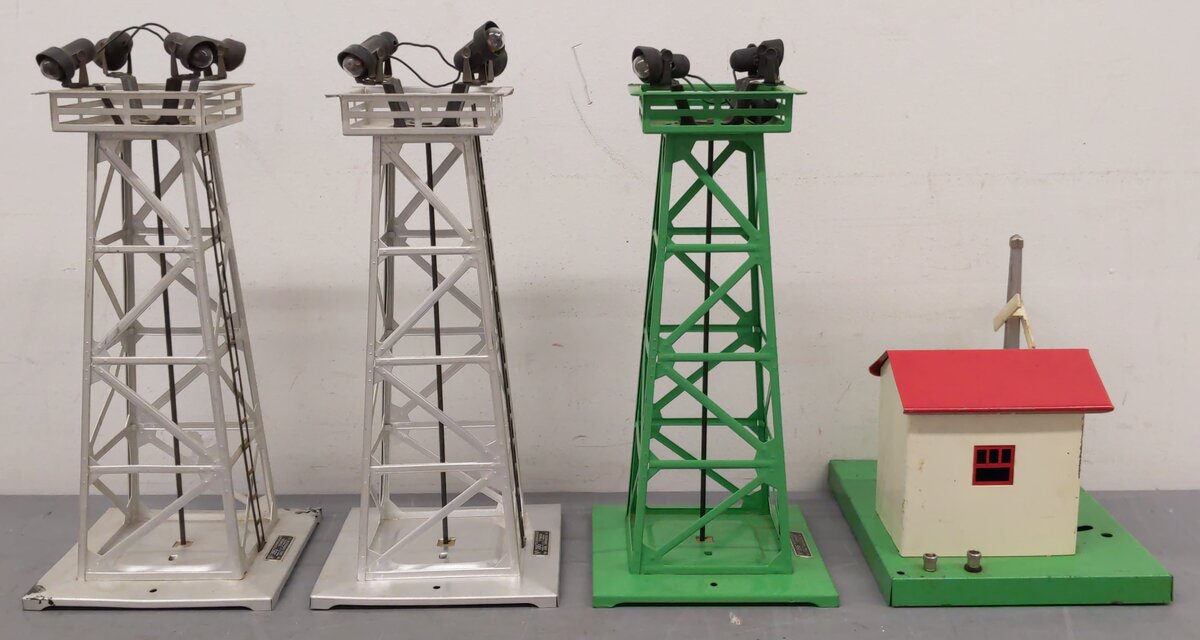 Lionel Vintage O Accessories: 45N, 395, 395, 395 [4] EX