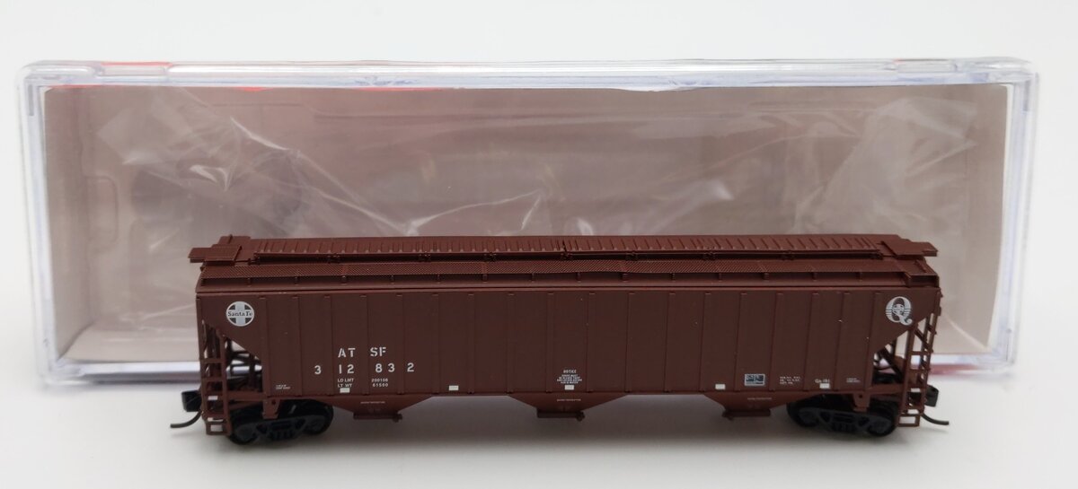 InterMountain 65361-10 N Scale ATSF 3 Bay Hopper #312832 LN/Box
