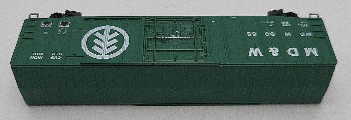 Micro-Trains 02700150 N MD&W 50' Plug Door Rib Side Boxcar #9065 LN/Box
