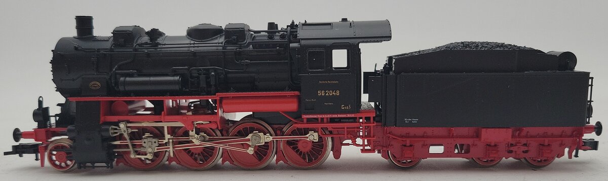 Fleischmann 4156 HO Scale DR 2-8-0 Steam Locomotive & Tender LN/Box