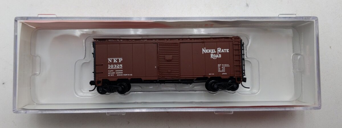 InterMountain 65727-16 N Scale Nickel Plate Road N1937 AAR 40' Boxcar #16325 LN/Box