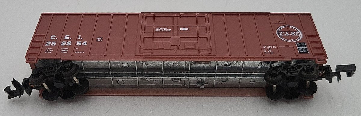 Roundhouse 8887 N Scale Chicago and Eastern Illinois Boxcar #252854 LN/Box