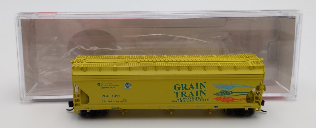 InterMountain 67092-17 N Scale PCC Grain Train 3-Bay Hopper #1011 LN/Box
