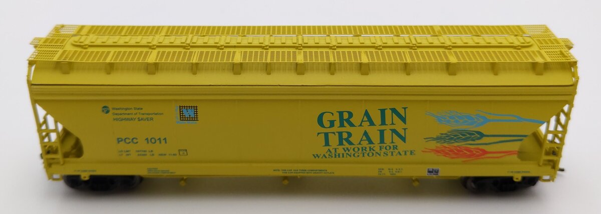InterMountain 67092-17 N Scale PCC Grain Train 3-Bay Hopper #1011 LN/Box