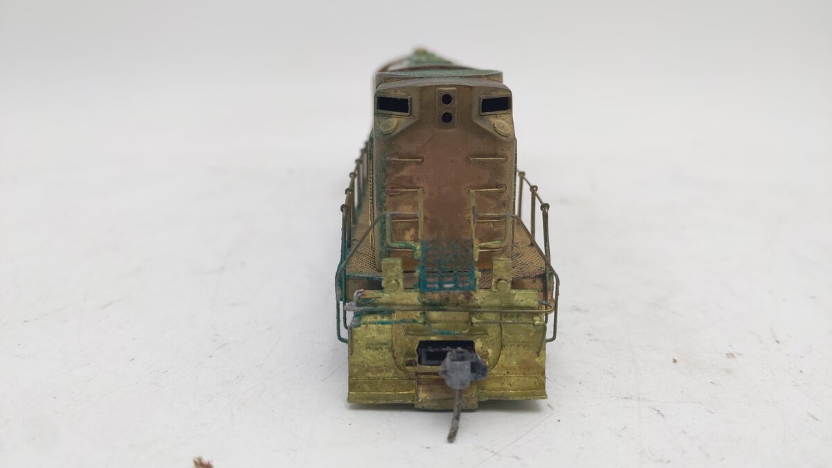 Alco Models D-114 HO Brass DL-600B High Hood Diesel Locomotive - Unpainted/Box