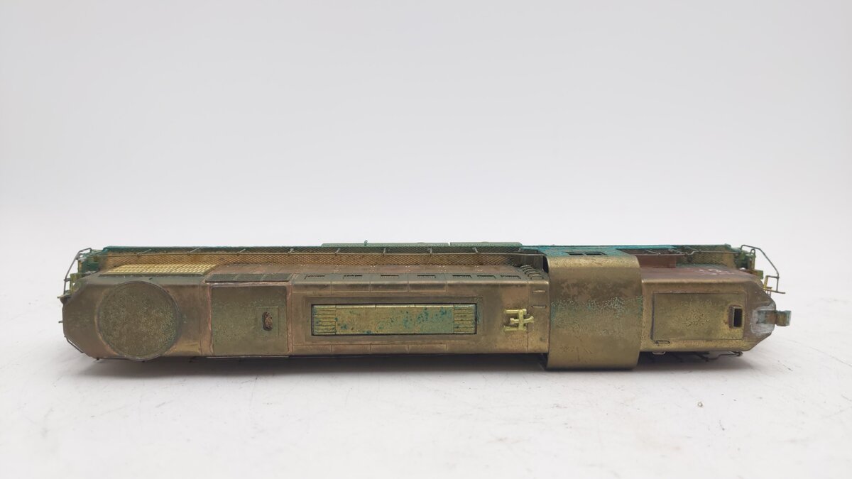 Alco Models D-114 HO Brass DL-600B High Hood Diesel Locomotive - Unpainted/Box