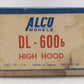 Alco Models D-114 HO Brass DL-600B High Hood Diesel Locomotive - Unpainted/Box