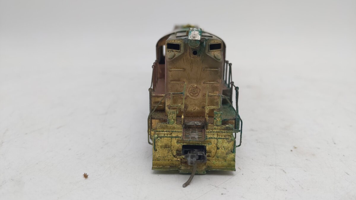 Alco Models D-114 HO Brass DL-600B High Hood Diesel Locomotive - Unpainted/Box