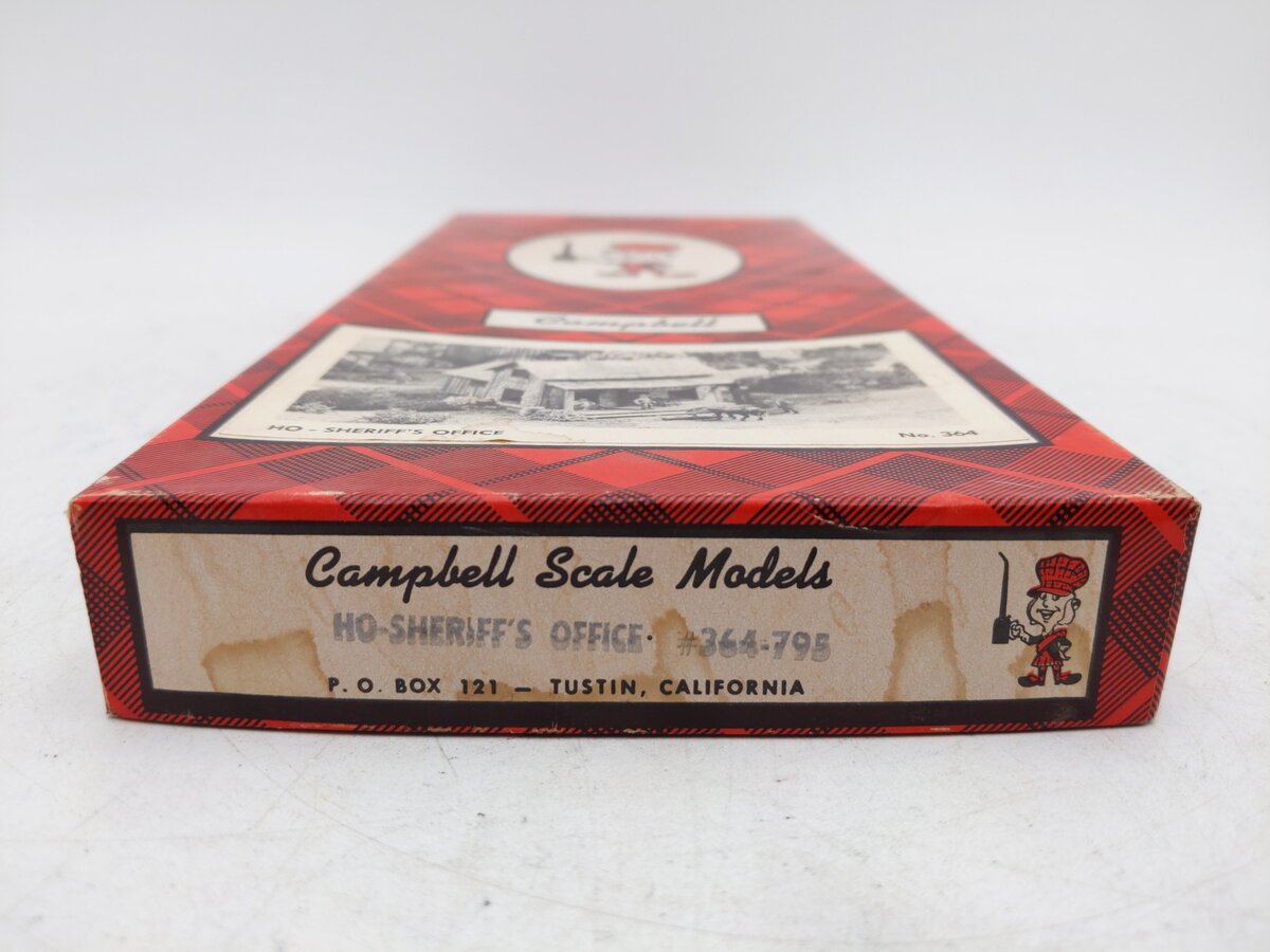 Campbell Scale Models 364 HO Sheriff's Office Building Kit EX/Box