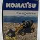 Komatsu UH 8005U 1:50 Diecast WA70 Wheel Loader NIB