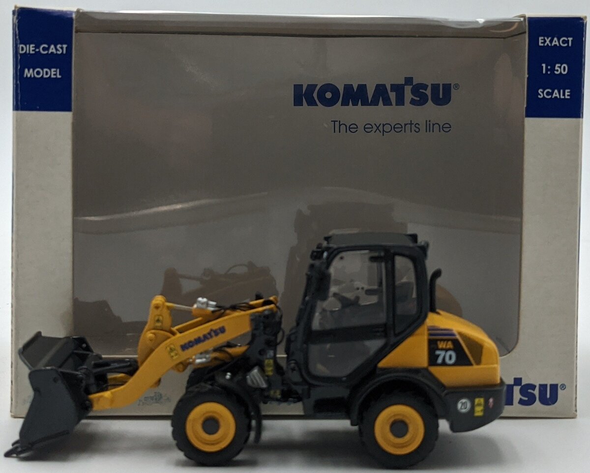 Komatsu UH 8005U 1:50 Diecast WA70 Wheel Loader NIB
