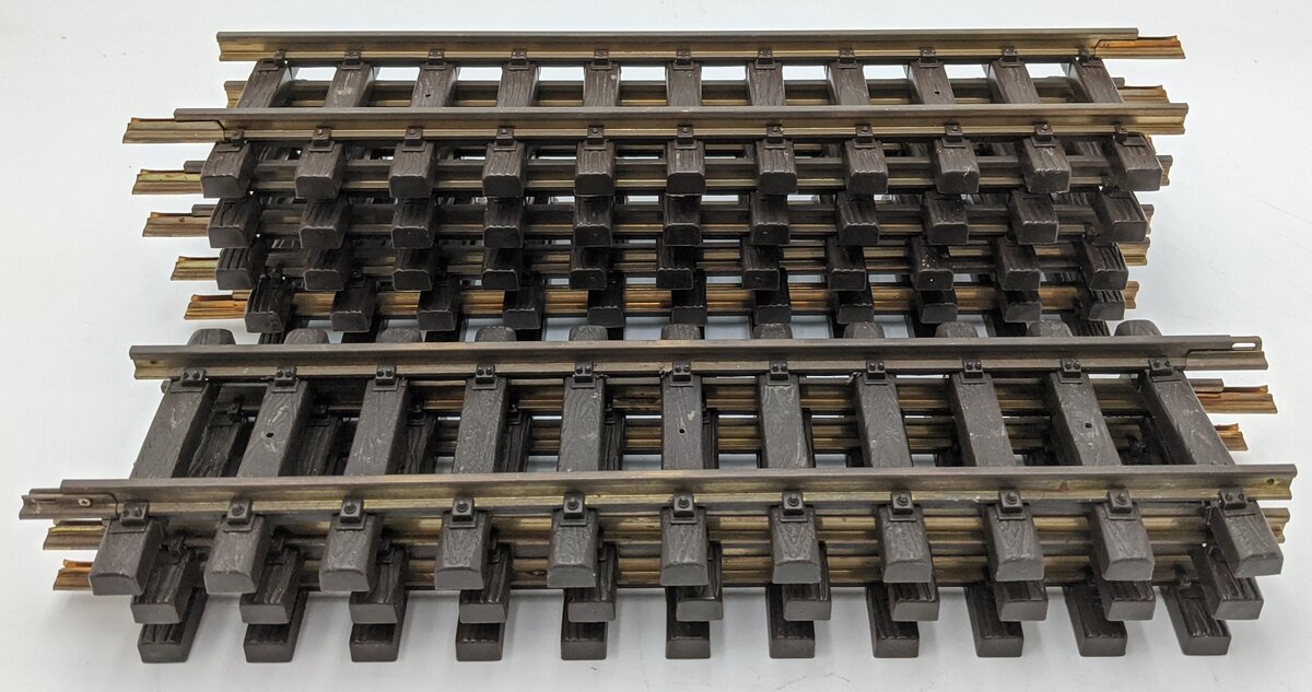 LGB 1000 G Scale 12 Inch Straight Track Sections (8) EX