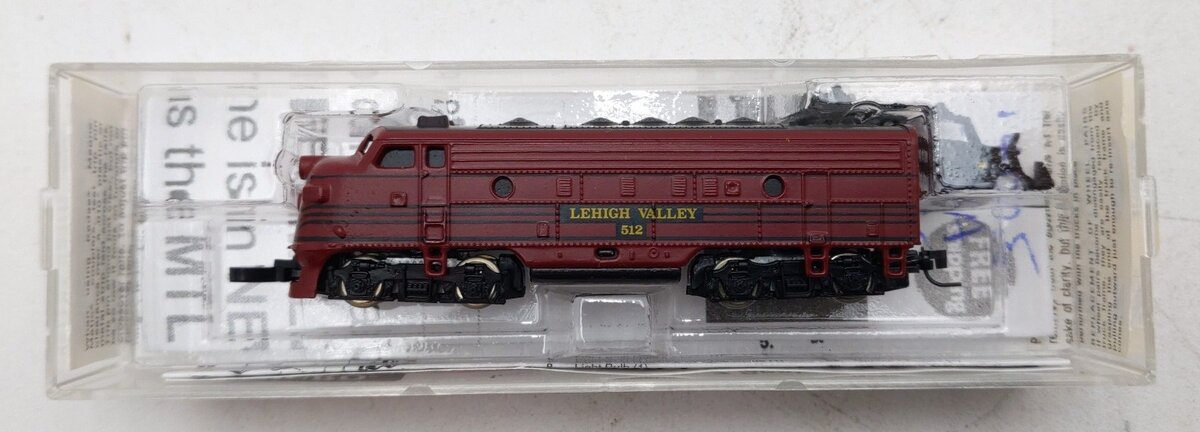 Micro-Trains 14005 Z Scale Lehigh Valley F-7 Diesel Locomotive #512 LN/Box
