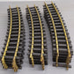 Aristo-Craft 11600 G Scale Euro Brass 8' Diameter Large Curved Track (Box of 16) VG