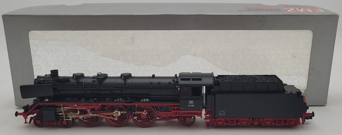 Fleischmann 64103 HO DB 4-6-2 BR 03.0-2 Steam Locomotive #03160 EX/Box