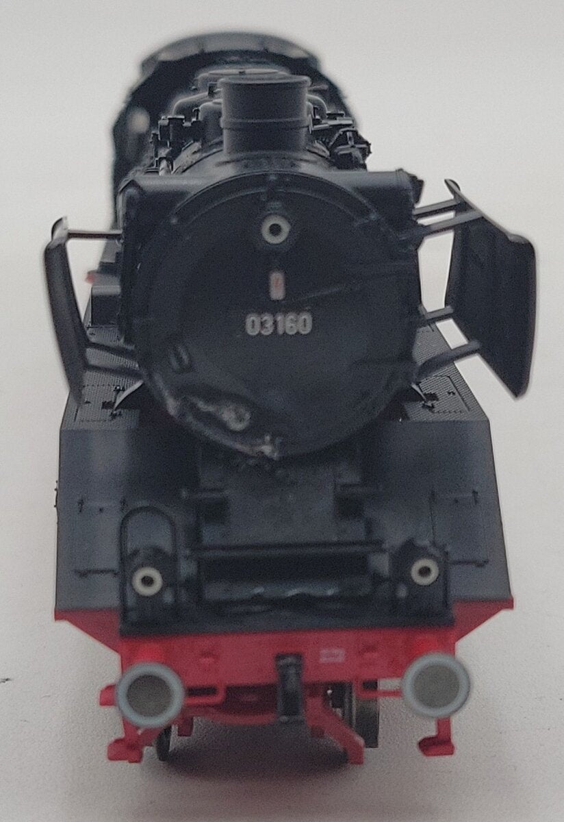 Fleischmann 64103 HO DB 4-6-2 BR 03.0-2 Steam Locomotive #03160 EX/Box