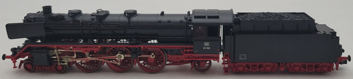 Fleischmann 64103 HO DB 4-6-2 BR 03.0-2 Steam Locomotive #03160 EX/Box