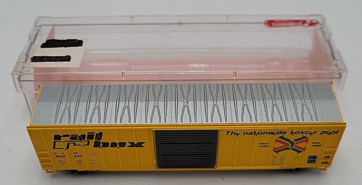 Roundhouse 8843 N Scale C&O Rail Box Box Car #400591 Assembled LN/Box