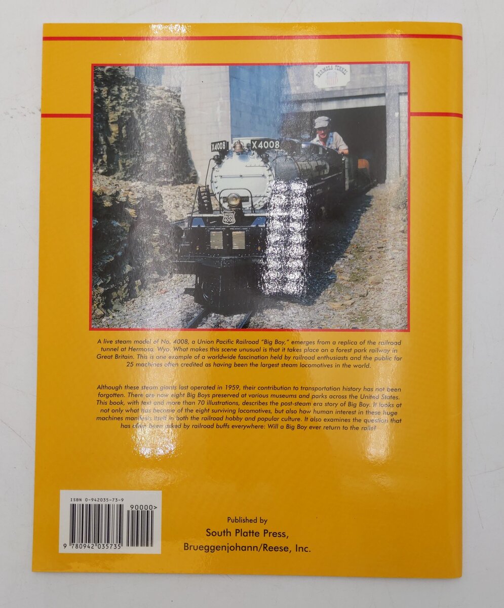 The Big Legacy of the Union Pacific Big Boy Paperback Book By James J Reisdorff EX