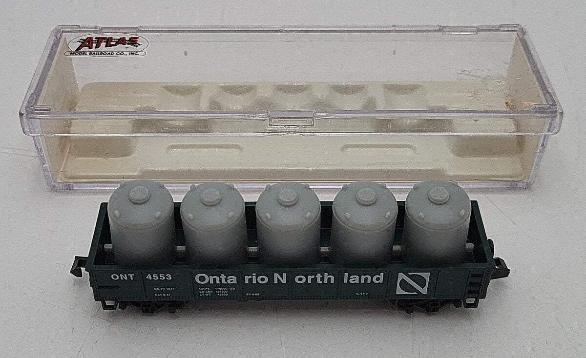 Atlas 35051 N Scale Ontario Northland Gondola Car #4553 LN/Box