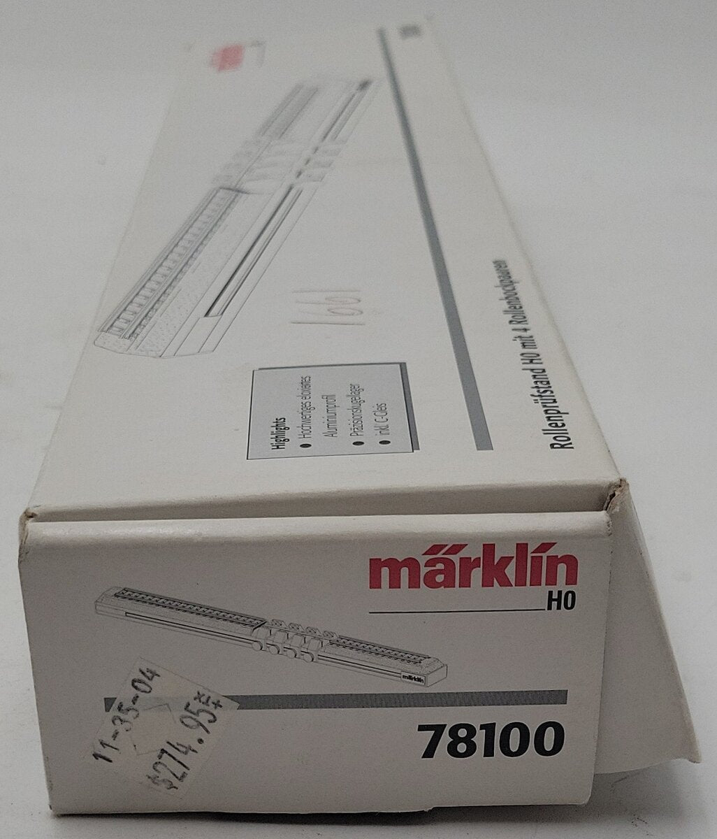 Marklin 78100 HO Static Roller Test Stand EX/Box