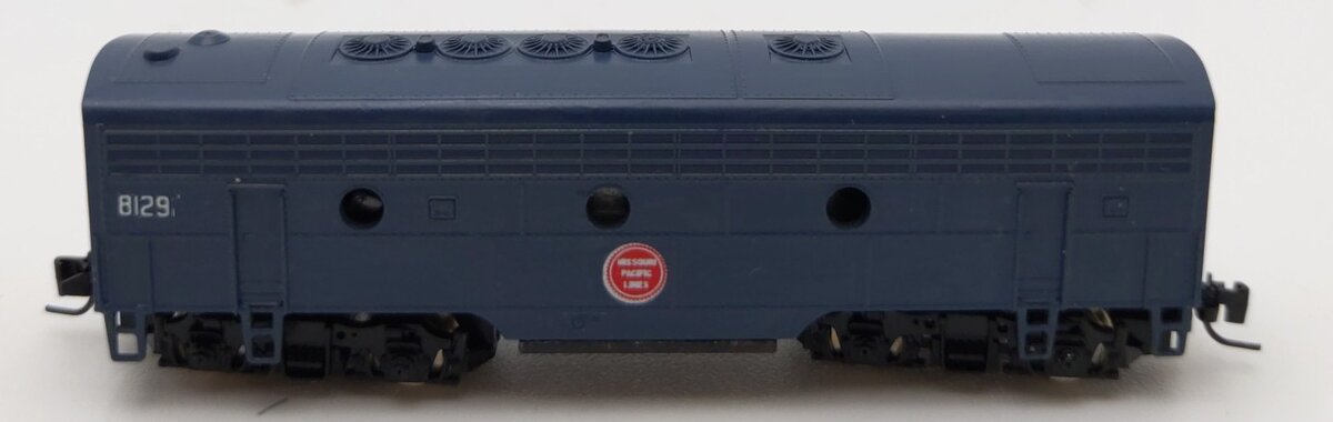 Micro-Trains Z Scale Custom MP F7 B-Unit Dummy Diesel Locomotive #8129
