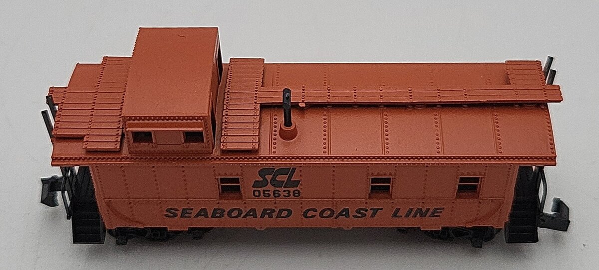 Atlas 3567 N Scale Seaboard Coast Line Caboose #05638 LN/Box