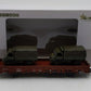 Marklin 46958 GFA: Flatcar w/2 Unimog Trucks LN/Box
