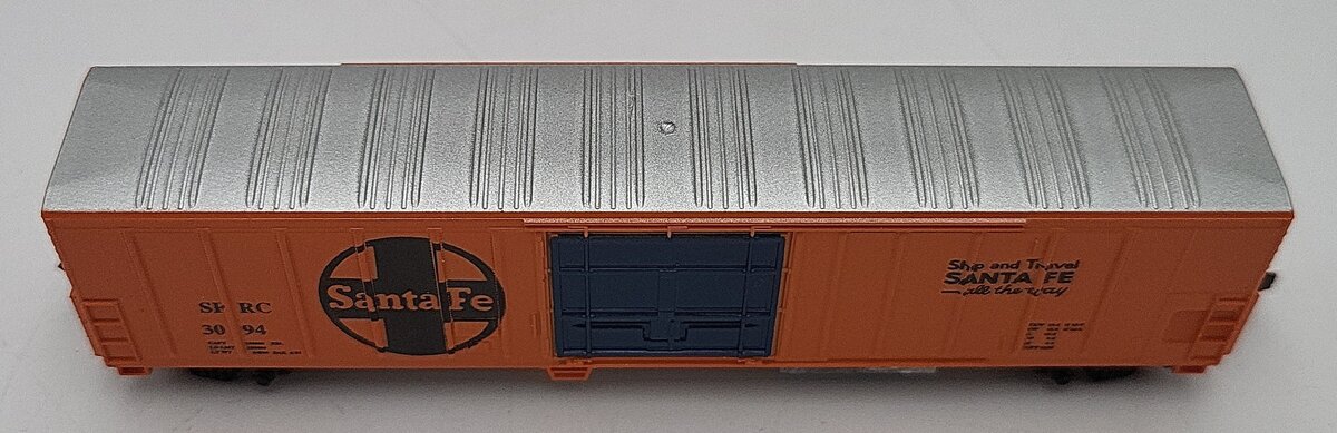 Roundhouse N Scale Santa Fe Boxcar #3094 EX/Box