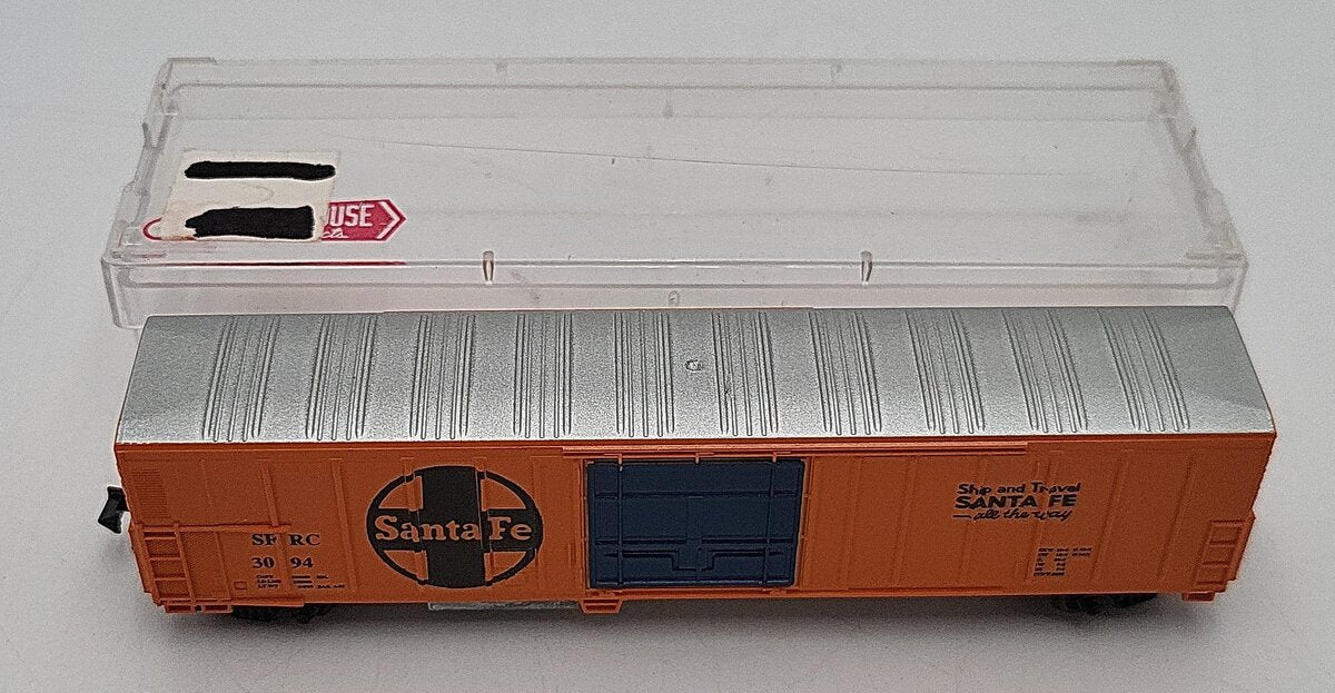 Roundhouse N Scale Santa Fe Boxcar #3094 EX/Box