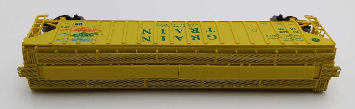 InterMountain 65330-03 N Scale Grain Train Rib-Sided 3-Bay Hopper #1003 LN/Box