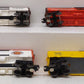 Lionel O Gauge Assorted Reefer and Boxcars: 9860, 9882, 9740, 9869 [4] EX