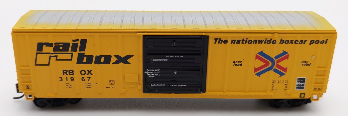InterMountain 67502-11 N Scale Railbox Boxcar #31967 LN/Box