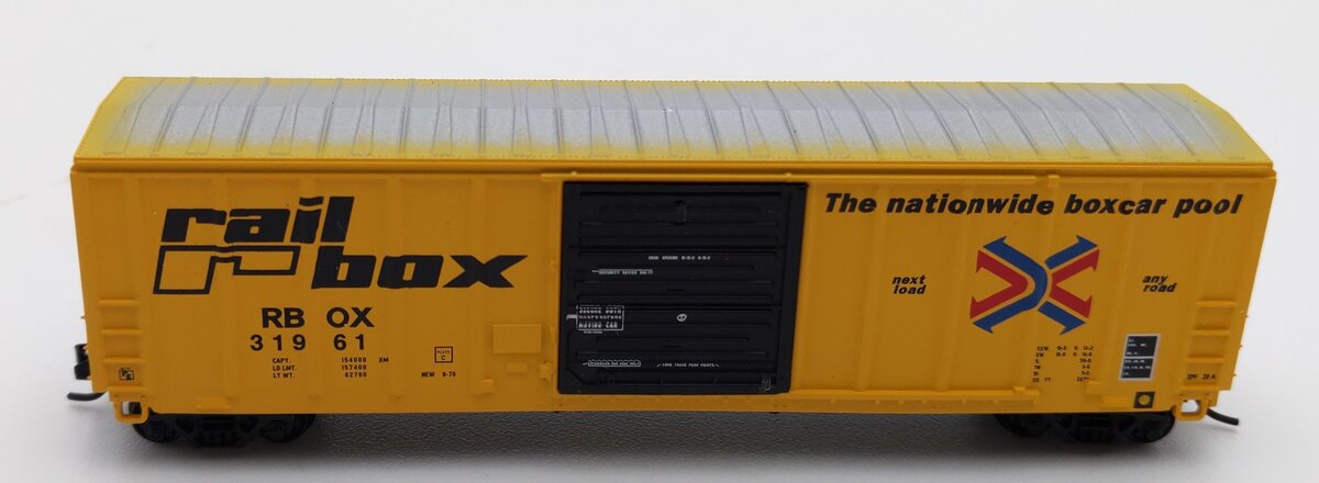 InterMountain 67502-10 N Scale Railbox Boxcar #31961 LN/Box