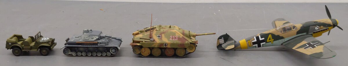 21st Century Toys & Other Assorted Military Vehicles [4] EX