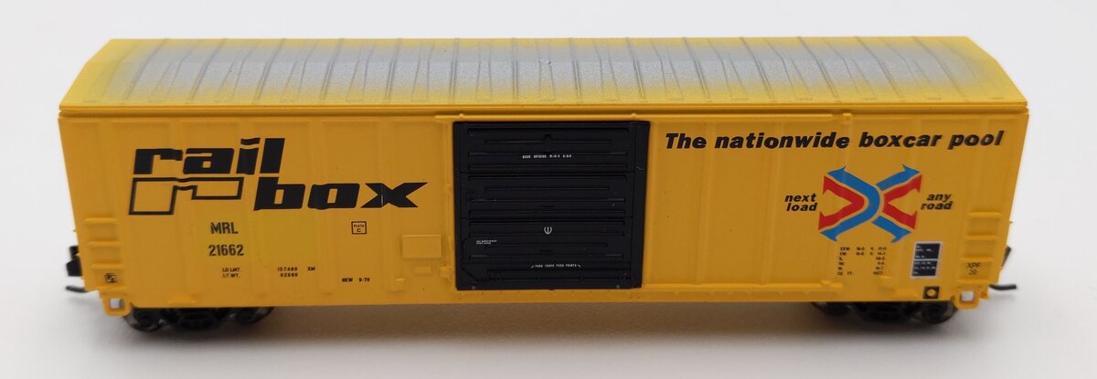 InterMountain 67518-11 N Scale Railbox Boxcar #21662 LN/Box