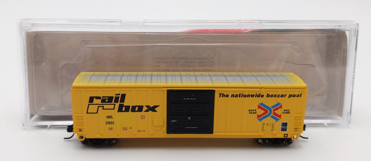 InterMountain 67518-11 N Scale Railbox Boxcar #21662 LN/Box
