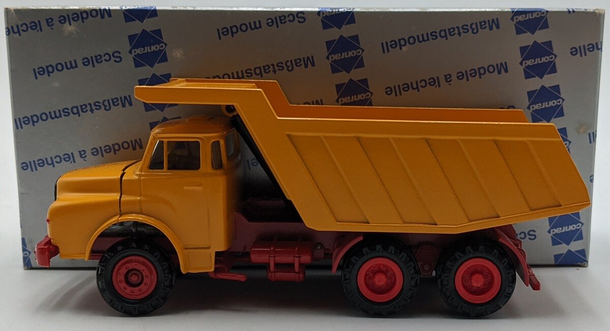 Conrad 3135 1:50 Diecast MAN Diesel Tipper Dump Truck Lorry NIB
