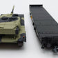 Marklin 48715 HO Scale Danish Army FlatCar Transport for Leopard LN/Box