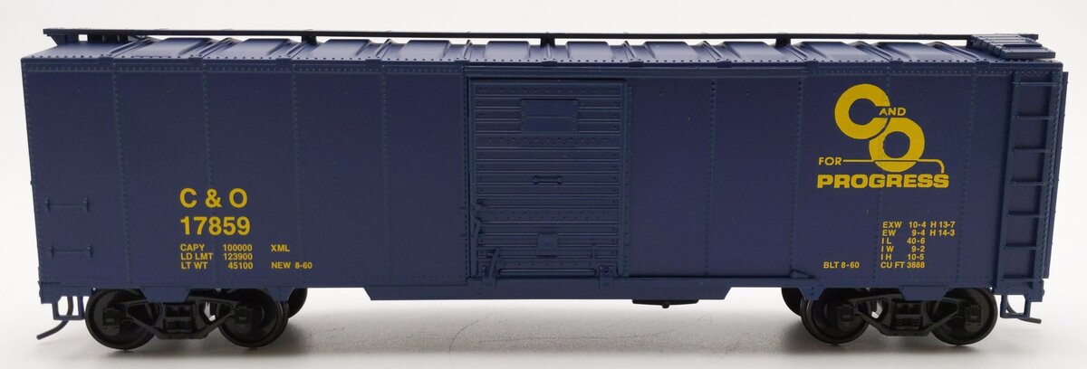 Crown Model B-113 O Gauge Chesapeake & Ohio 1932 ARA Style Boxcar #17859 EX