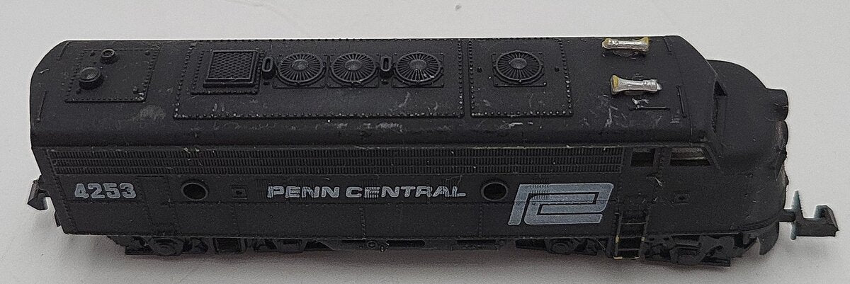 Bachmann 6014/1098 N Scale Pennsylvania Central Powered Diesel Locomotive #4253 VG/Box